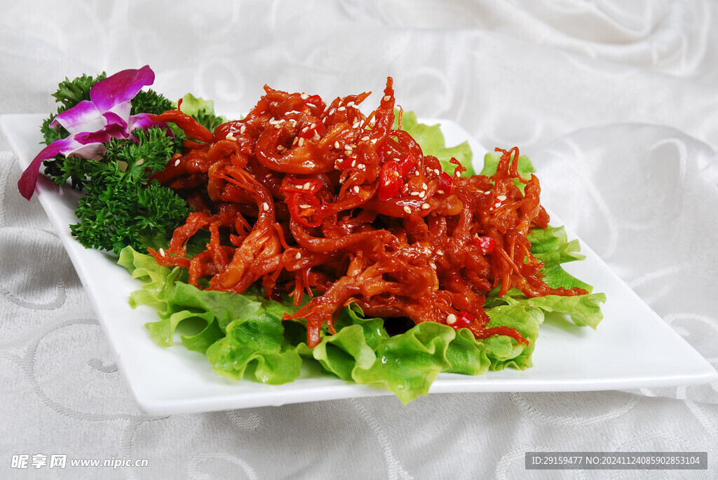 生菜泰椒鹅掌筋
