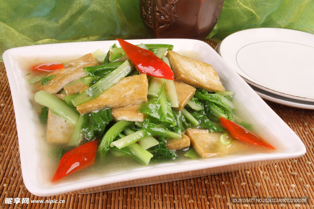 青菜豆腐