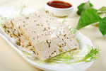 沾汁汉中菜豆腐