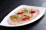 榨菜蒸肉饼