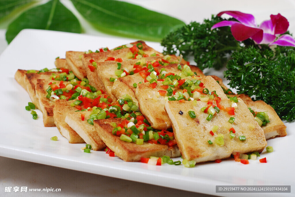 乡村煎老豆腐