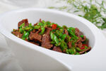 小炒黄牛肉