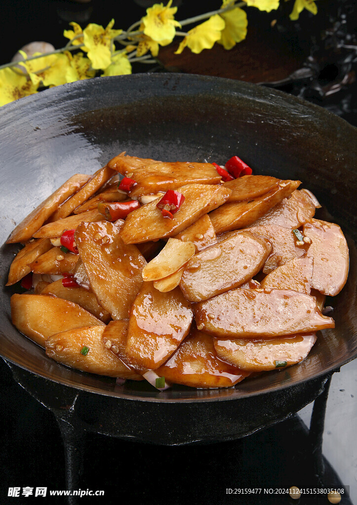 铁锅山药