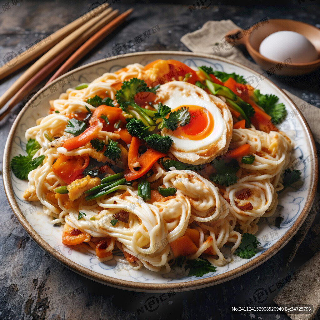美味蛋炒面
