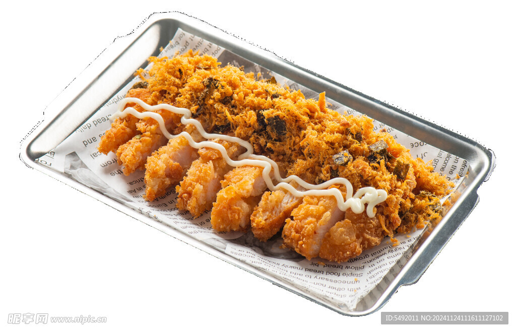 肉松鸡排
