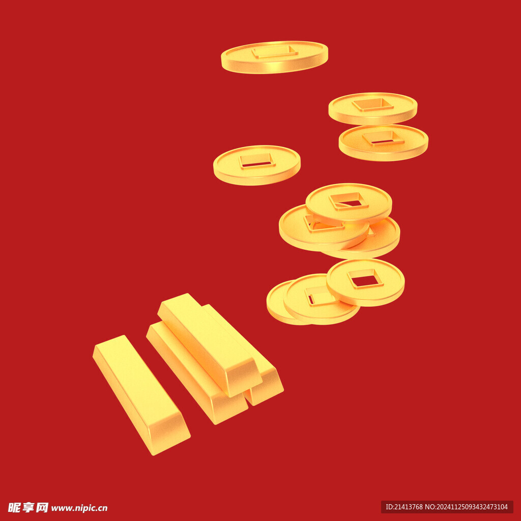 金币钱币素材 