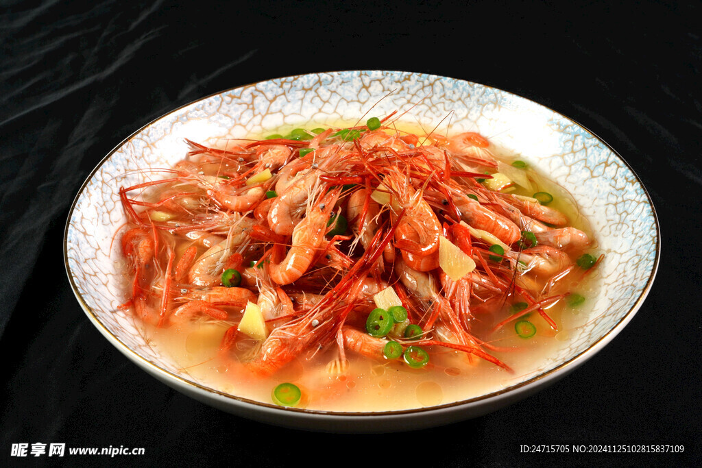 鸡汁小河虾