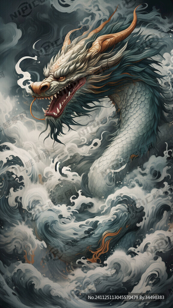 青龙 腾云驾雾 高清 龙爪