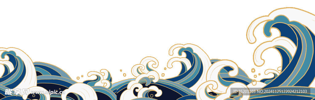 海浪素材