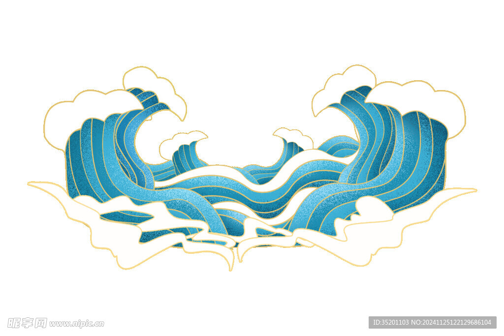 海浪素材