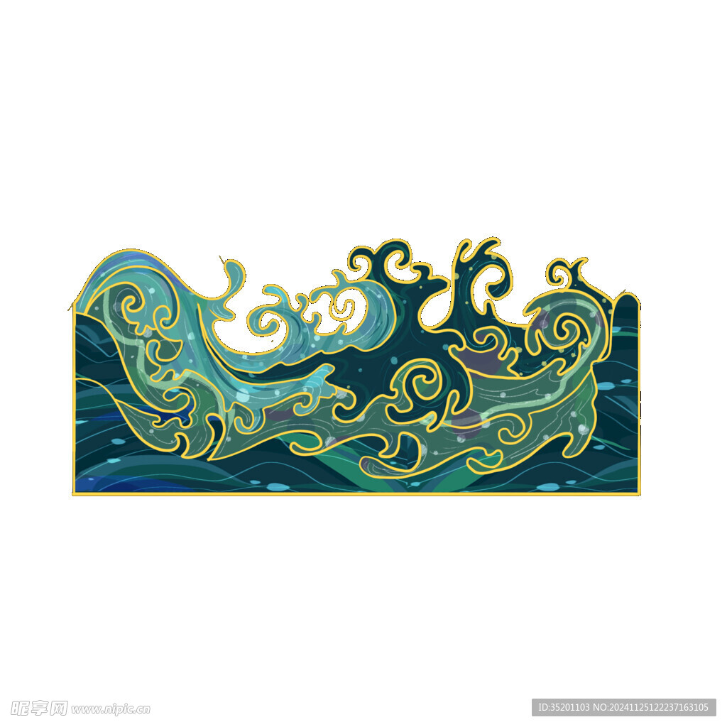 海浪素材