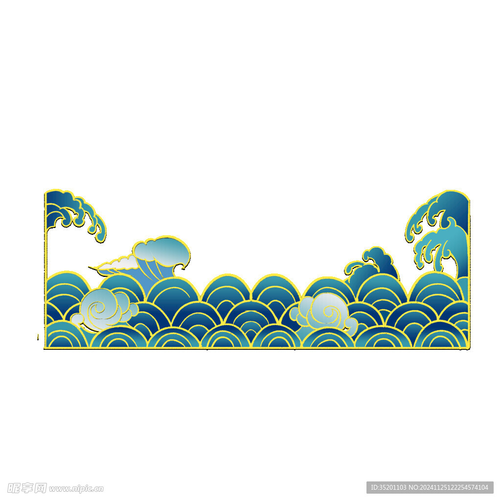 海浪素材
