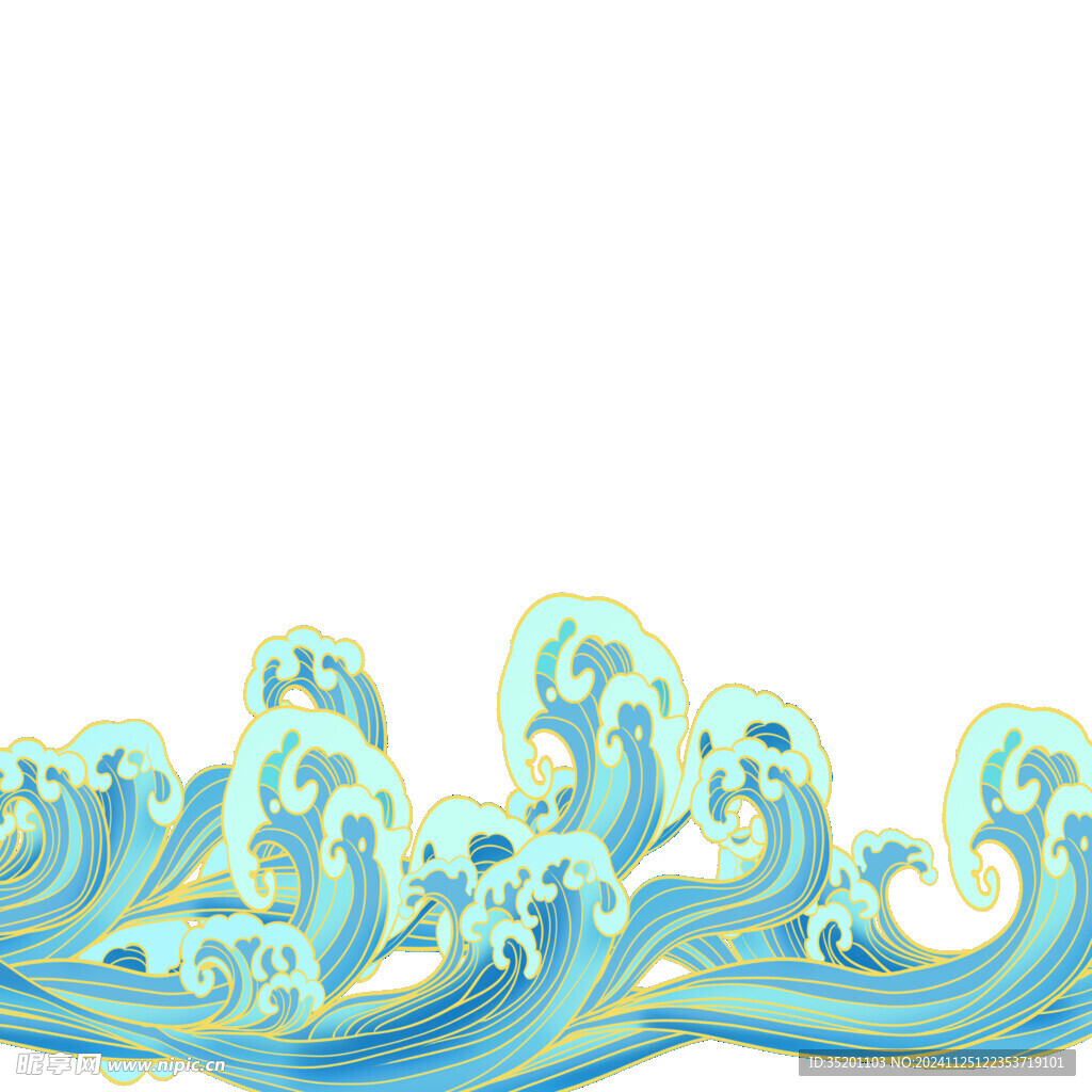 海浪素材