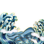 海浪素材