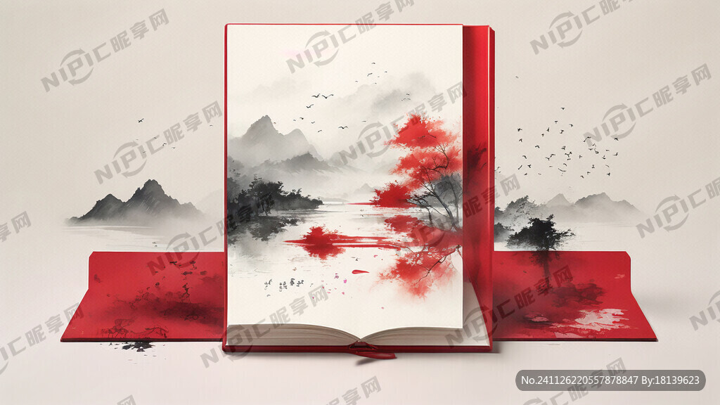 红色记事本   礼盒 