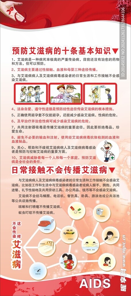预防艾滋宣传