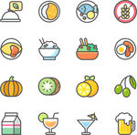 食物类logo icon