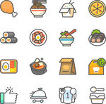 食物类logo icon
