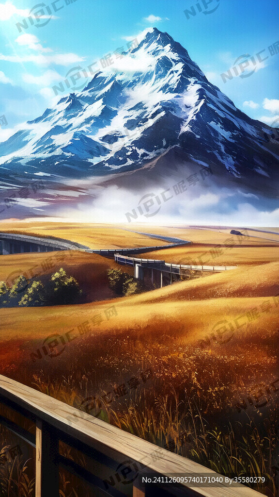 寒潮 天气 卡通风 户外 蓝色