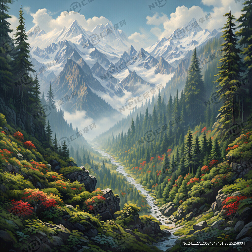 高山密林