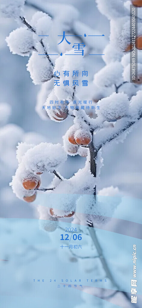 大雪海报