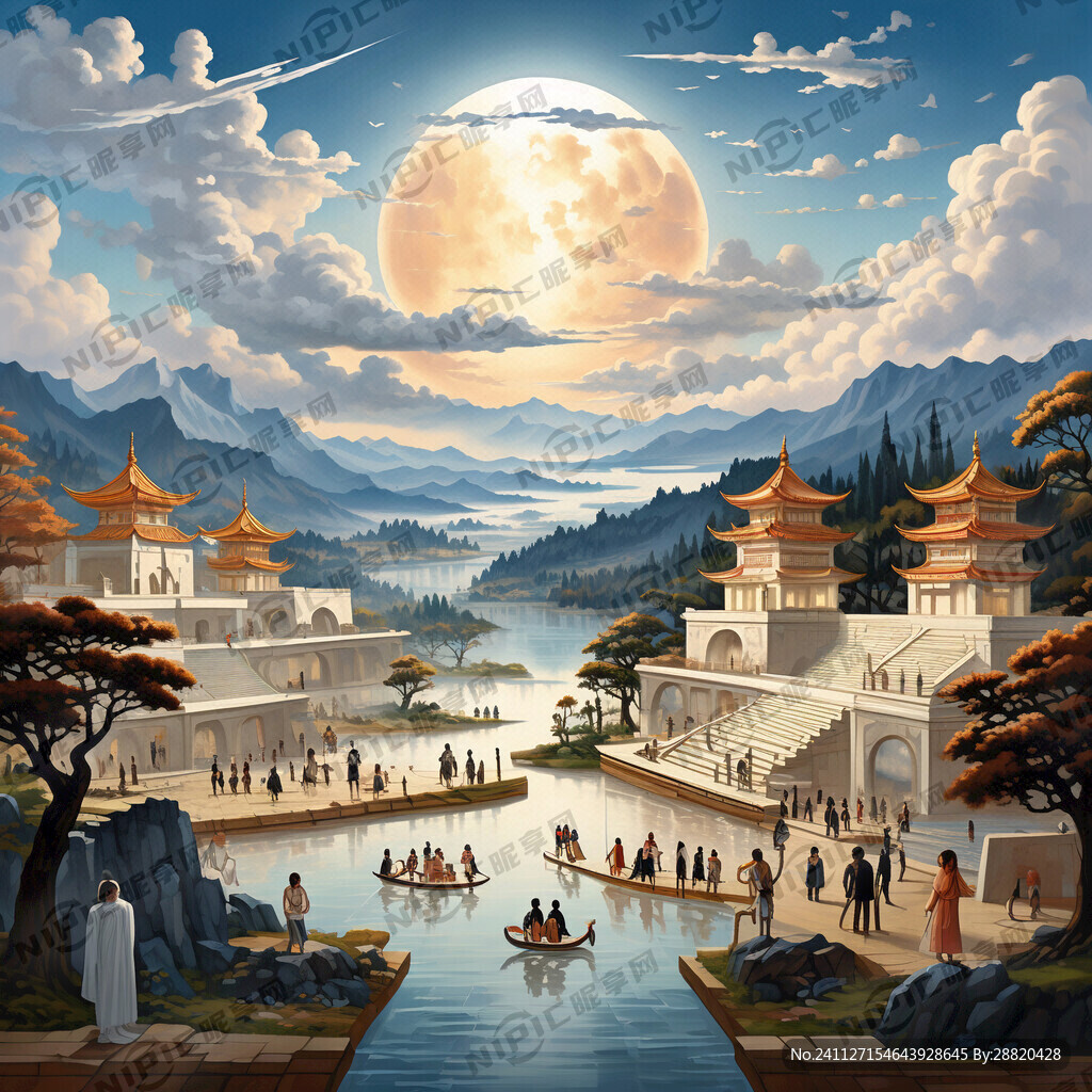 万里共风华 古典主义风格 风景