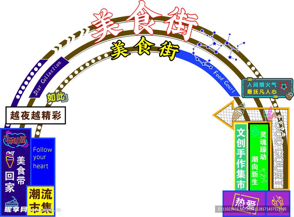 美食街