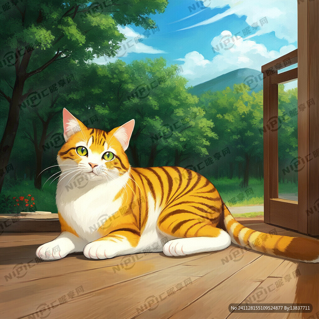 卡通卡通猫咪
