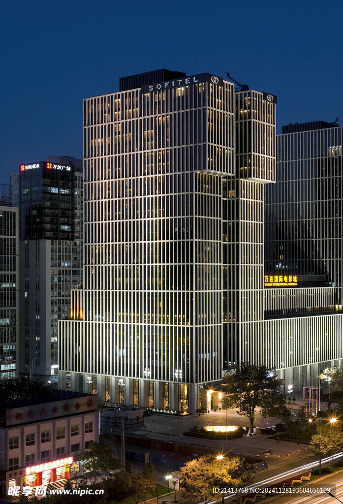 高楼建筑效果