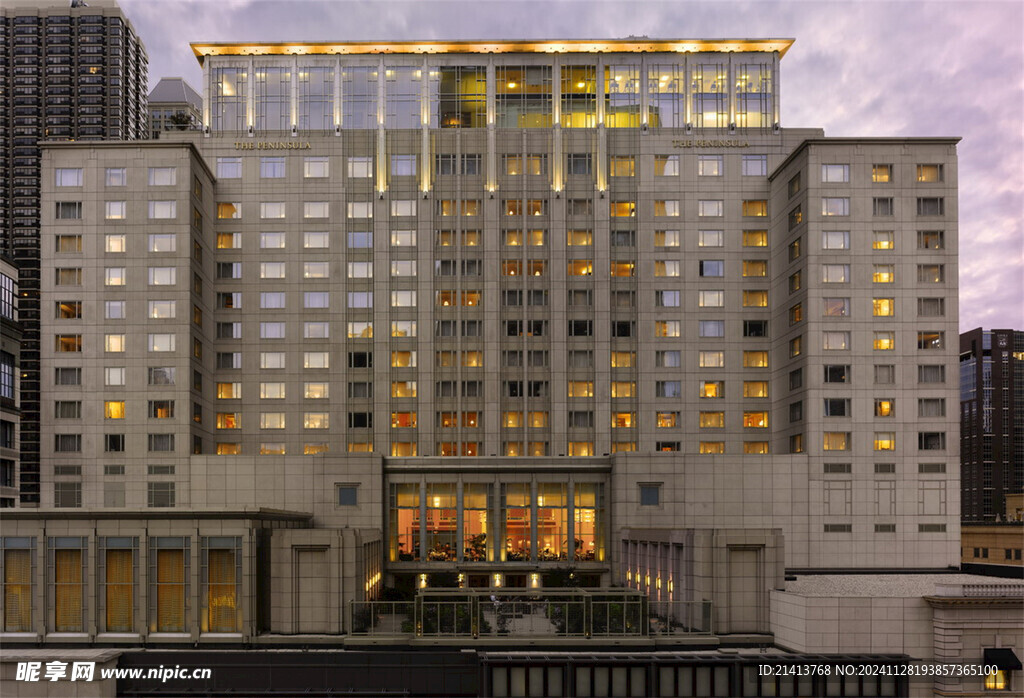 高楼建筑效果