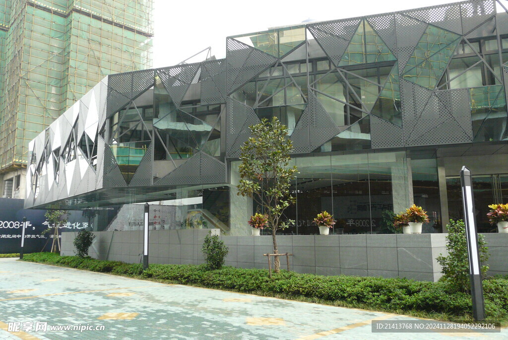高楼建筑效果