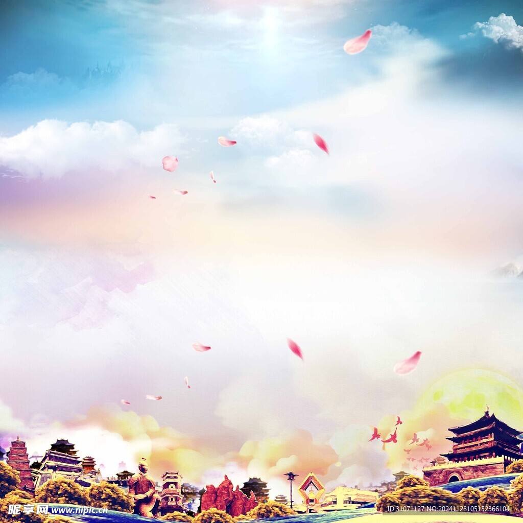 海报背景