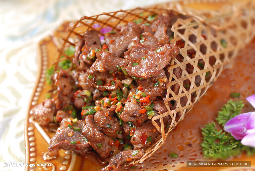 香辣牛肉 