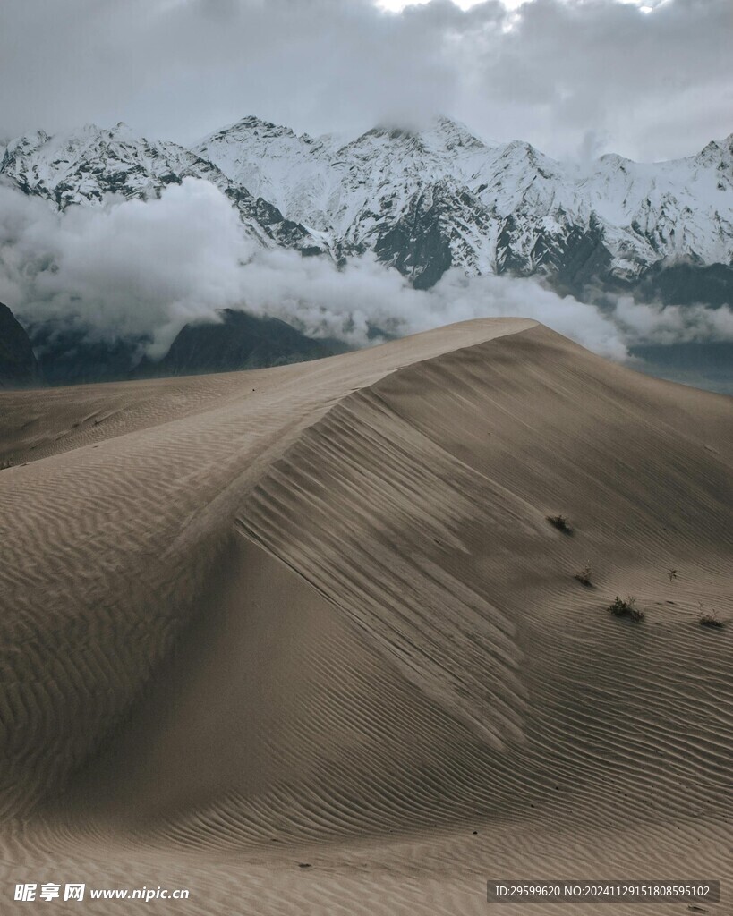 雪山  
