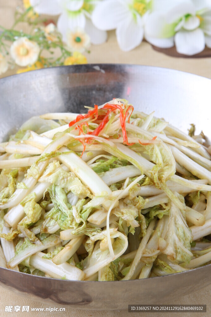 干锅娃娃菜