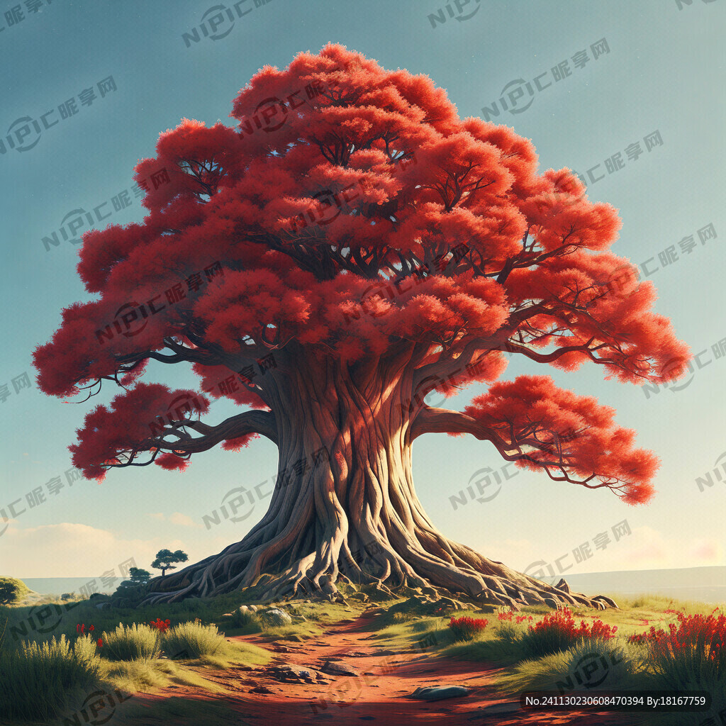 红日 大树 福林