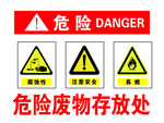 危险废物存放处