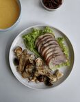 烤蘑菇香肠