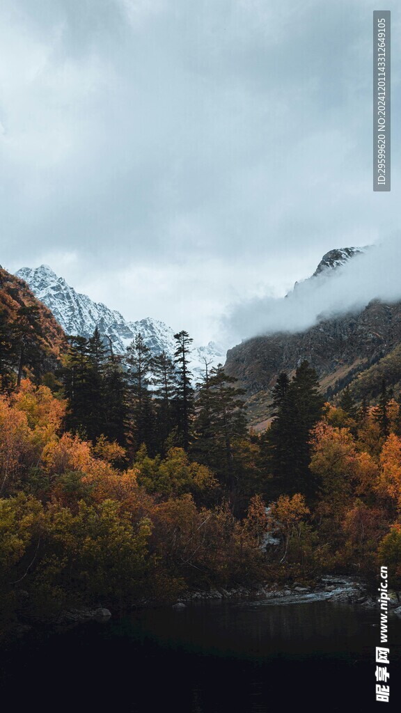 雪山  