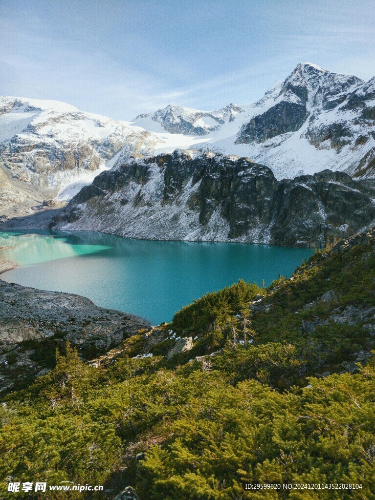 雪山 