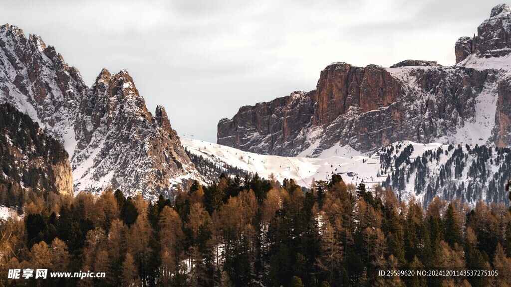 雪山 