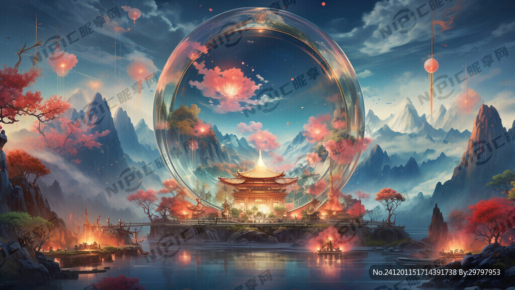 炫彩 玻璃质感 细腻 高清背景
