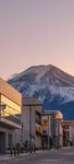 高山雪景图片