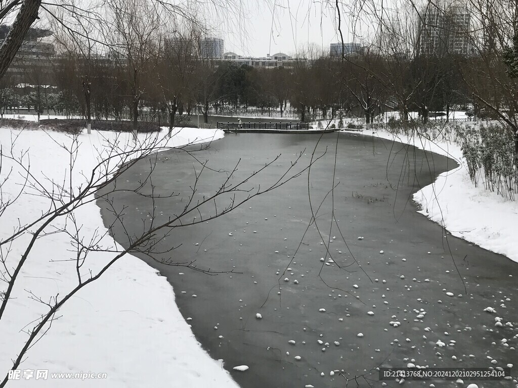 冬日雪景风景