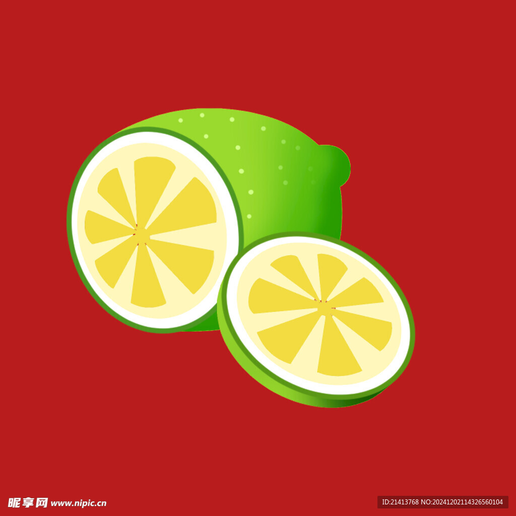 手绘柠檬 
