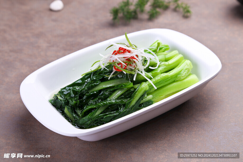 白灼菜心