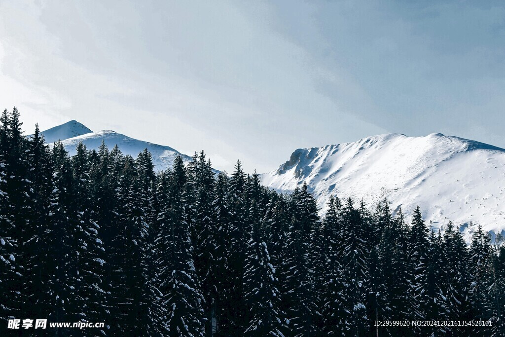 雪山  