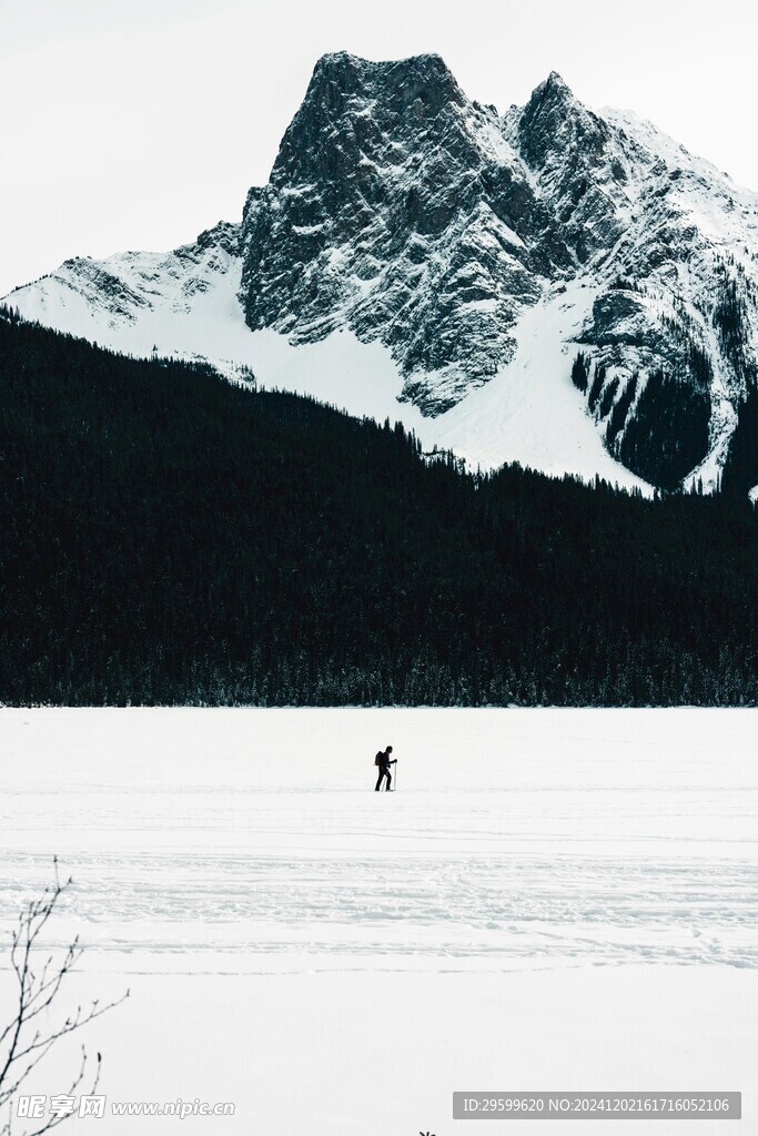 雪山  