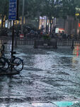雨天 下雨 街景 