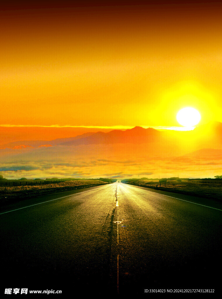 夕阳晚霞 
